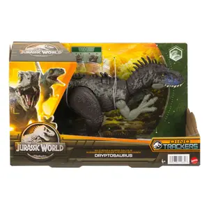 Figurine Mattel Jurassic World Dino Trackers Wild Roar Dryptosaurus image-1