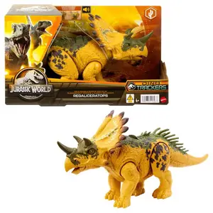 Figurine Mattel Jurassic World Dino Trackers Wild Roar Regaliceratops image-1