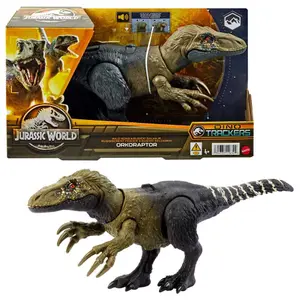 Figurine Mattel Jurassic World Dino Trackers Wild Roar Orkoraptor image-1