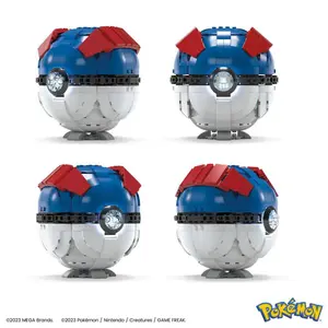 Construction games Mattel Pokémon Mega Construx Super Ball Géante image-2