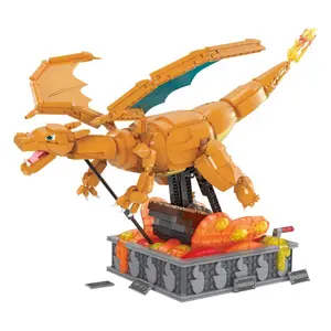 Jeux de construction Mattel Pokémon Mega Construx Dracaufeu