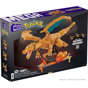 Jeux de construction Mattel Pokémon Mega Construx Dracaufeu image-2