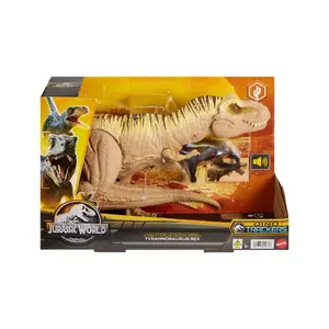 Figurine Mattel Jurassic World Dino Trackers Hunt 'n Chomp Tyrannosaurus Rex image-1