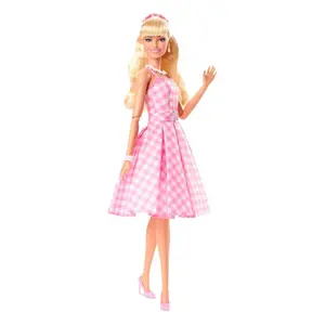 Doll Mattel Barbie The Movie in Pink Gingham Dress