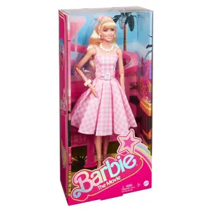 Doll Mattel Barbie The Movie in Pink Gingham Dress image-6