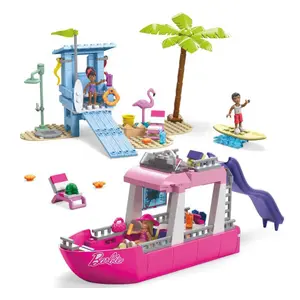 Malibu dreamboat building sets Mattel Barbie MEGA Mattel Barbie MEGA image-0