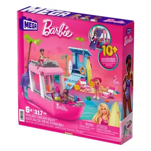 Malibu dreamboat building sets Mattel Barbie MEGA Mattel Barbie MEGA image-2