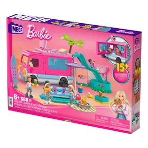 Dream camper van adventure building sets Mattel Barbie MEGA image-3