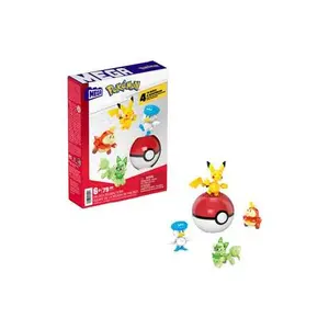 Jogos de construção para crianças Mattel Pokémon Mega Construx Paldea image-1