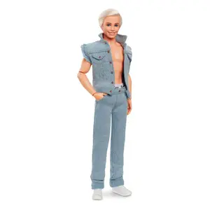 Signature doll Mattel Barbie The Movie Ken Wearing Denim Matching Set image-0