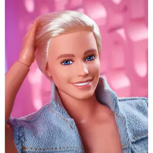 Signature doll Mattel Barbie The Movie Ken Wearing Denim Matching Set image-6