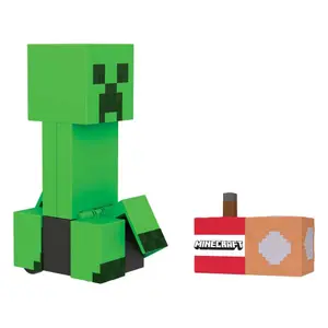 Estatueta de colecionador Mattel Minecraft Exploding Creeper image-0