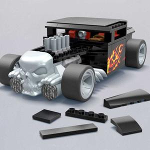 Byggsatser Mattel Hot Wheels Mega 1/24 Bone Shaker image-2