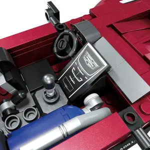 Building games Mattel Hot Wheels Mega Mega 1/24 Cadillac ATS-V R image-3