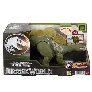 Figurka kolekcjonerska Mattel Jurassic World Epic Evolution Wild Roar Hesperosaurus image-3