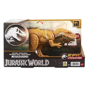 Collectible figurine Mattel Jurassic World Epic Evolution Wild Roar Megalosaurus image-5