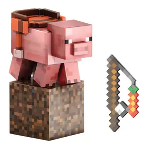 Figurka kolekcjonerska Mattel Minecraft Level Pig image-1