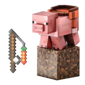 Figurka kolekcjonerska Mattel Minecraft Level Pig image-6