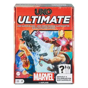 Card games Mattel Marvel Uno Ultimate *Allemand* image-1
