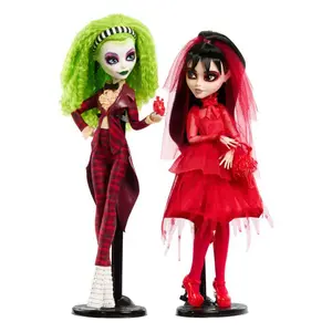 Dukke Mattel Beetlejuice Monster High Skullector Betelgeuse & Lydia