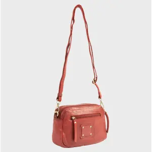 Adjustable Leather Shoulder Bag for Women Matties Bags Young image-1