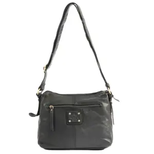 Women's Leather Lined Shoulder Bag Matties Bags Young image-0