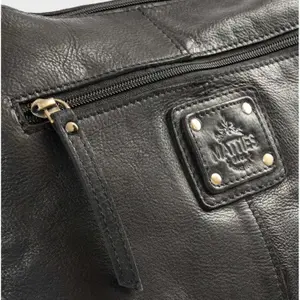 Women's Leather Lined Shoulder Bag Matties Bags Young image-3