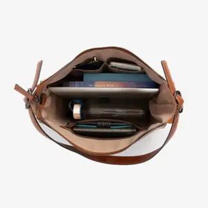 Women's Soft Fabric Lined Handbag Matties Bags Riga image-3
