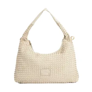 Woven Leather Shoulder Bag Woman Matties Bags image-0