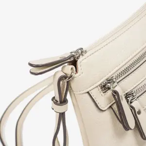Women's Crossbody Bag with Double Zipper Matties Bags image-2