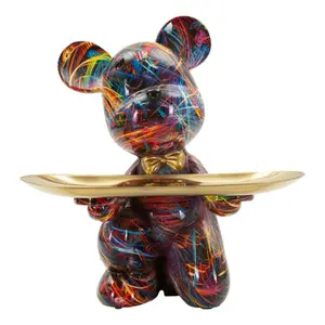 Decorative object Mauro Ferretti Dog Psyco Tray image-0