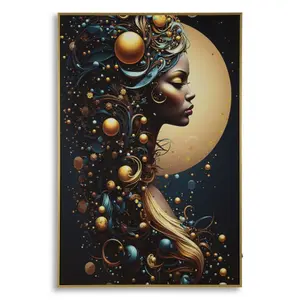 Decorative wall panel with LED Mauro Ferretti Minerva A