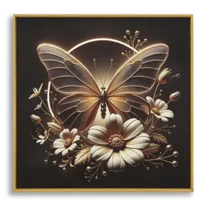 Διακοσμητικός τοίχος με LED Mauro Ferretti Butterfly image-0