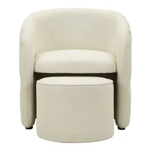 Fauteuil con taburete Mauro Ferretti Zagabria image-3