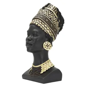 Διακοσμητική φιγούρα Mauro Ferretti Donna Masai Turbante image-2