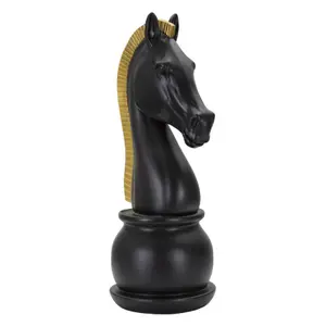 Chess knight figurine Mauro Ferretti image-1