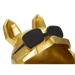 Estatuilla de perro con gafas Mauro Ferretti image-4