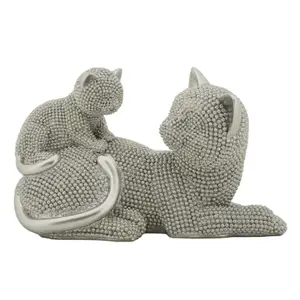 Διακοσμητικό αντικείμενο Mauro Ferretti Gatto Sparky Con Cucciolo image-0