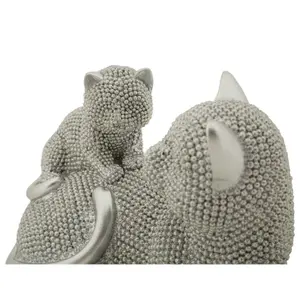 Διακοσμητικό αντικείμενο Mauro Ferretti Gatto Sparky Con Cucciolo image-4