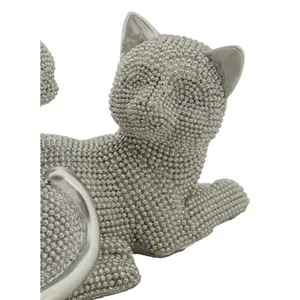 Διακοσμητικό αντικείμενο Mauro Ferretti Gatto Sparky Con Cucciolo image-3