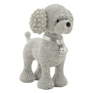 Decorative Poodle Figurine in Resin Mauro Ferretti Sparky image-0