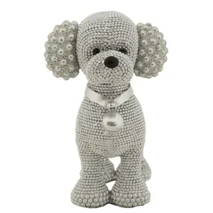 Decorative Poodle Figurine in Resin Mauro Ferretti Sparky image-1