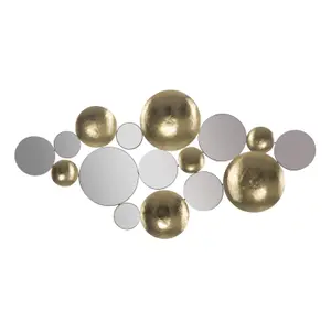 Διακόσμηση τοίχου Mauro Ferretti Gold Mirror Glam image-0