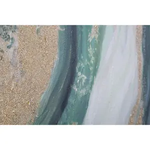 Decoração de parede pintura em tela com vegetação Mauro Ferretti image-2