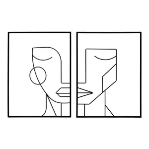 Διακόσμηση τοίχου Mauro Ferretti Tribal Simply Coppia (x2) image-0