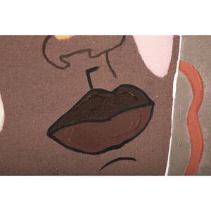 Wanddekoration Leinwandmalerei Mauro Ferretti Tribal A image-3