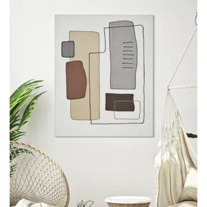 Väggdekoration målning på duk Mauro Ferretti Paint B image-1