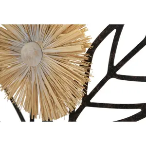 Wall decoration Mauro Ferretti In Ferro E Legno Vaso image-3