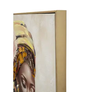 Väggdekoration målning på duk med ram Mauro Ferretti Ayda A image-2