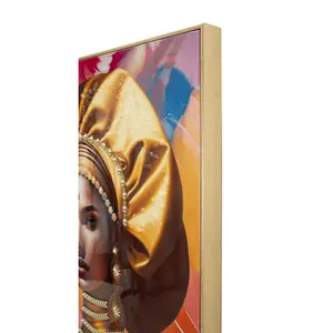 Väggdekoration målning på duk med ram Mauro Ferretti Samira image-4